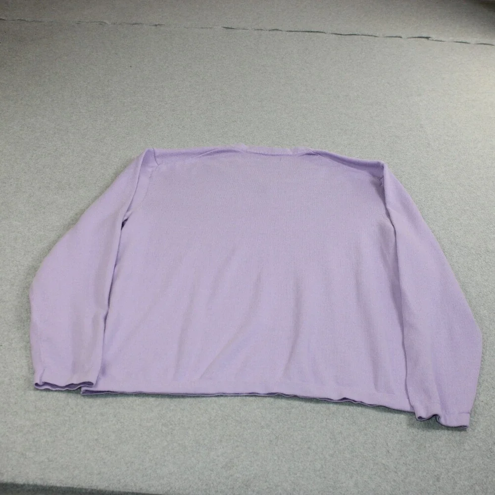 Banana Republic Sweater Men XL Purple Pullover Colorful Academia Heritage Classi